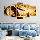 Dragon's Ascent Canvas Wall Art