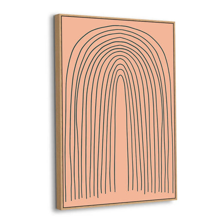 Echo Lines Canvas Wall Art