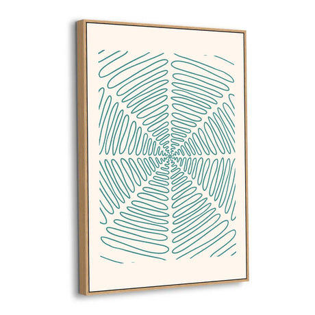 Echo Spiral Canvas Wall Art