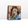 Einstein Funny Face Graffiti Canvas Wall Art