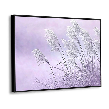 Elegant Pampas Grass Canvas Wall Art