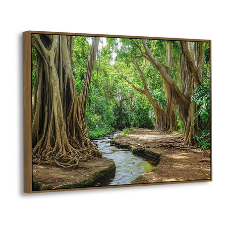 Enchanted Banyan Grove Canvas Wall Art