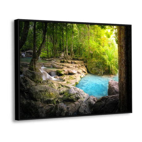 Enchanted Emerald Springs Canvas Wall Art