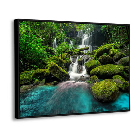 Enchanted Forest Cascade Canvas Wall Art