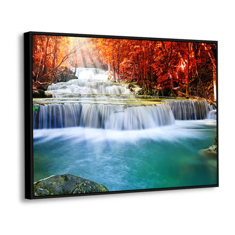 Eternal Autumn Flow Canvas Wall Art