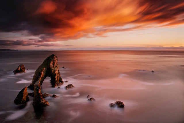 Coastal Sunset Canvas Wall Art
