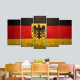 Flag of Germany Canvas Wall Art