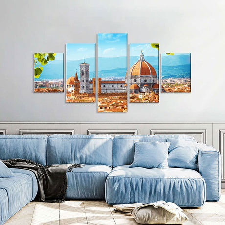 Florence Cathedral Canvas Wall Art – Stunning Split Design