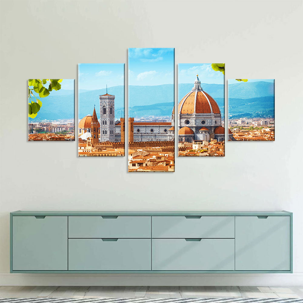 Florence Cathedral Canvas Wall Art – Stunning Split Design