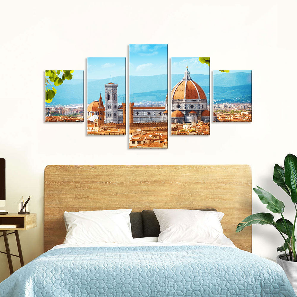 Florence Cathedral Canvas Wall Art – Stunning Split Design