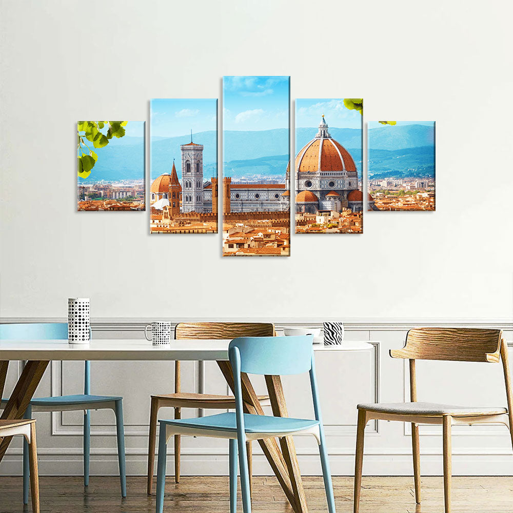 Florence Cathedral Canvas Wall Art – Stunning Split Design