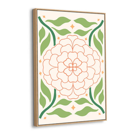 Flourish Bloom Canvas Wall Art