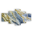 "Golden Vein Marble" Canvas Wall Art