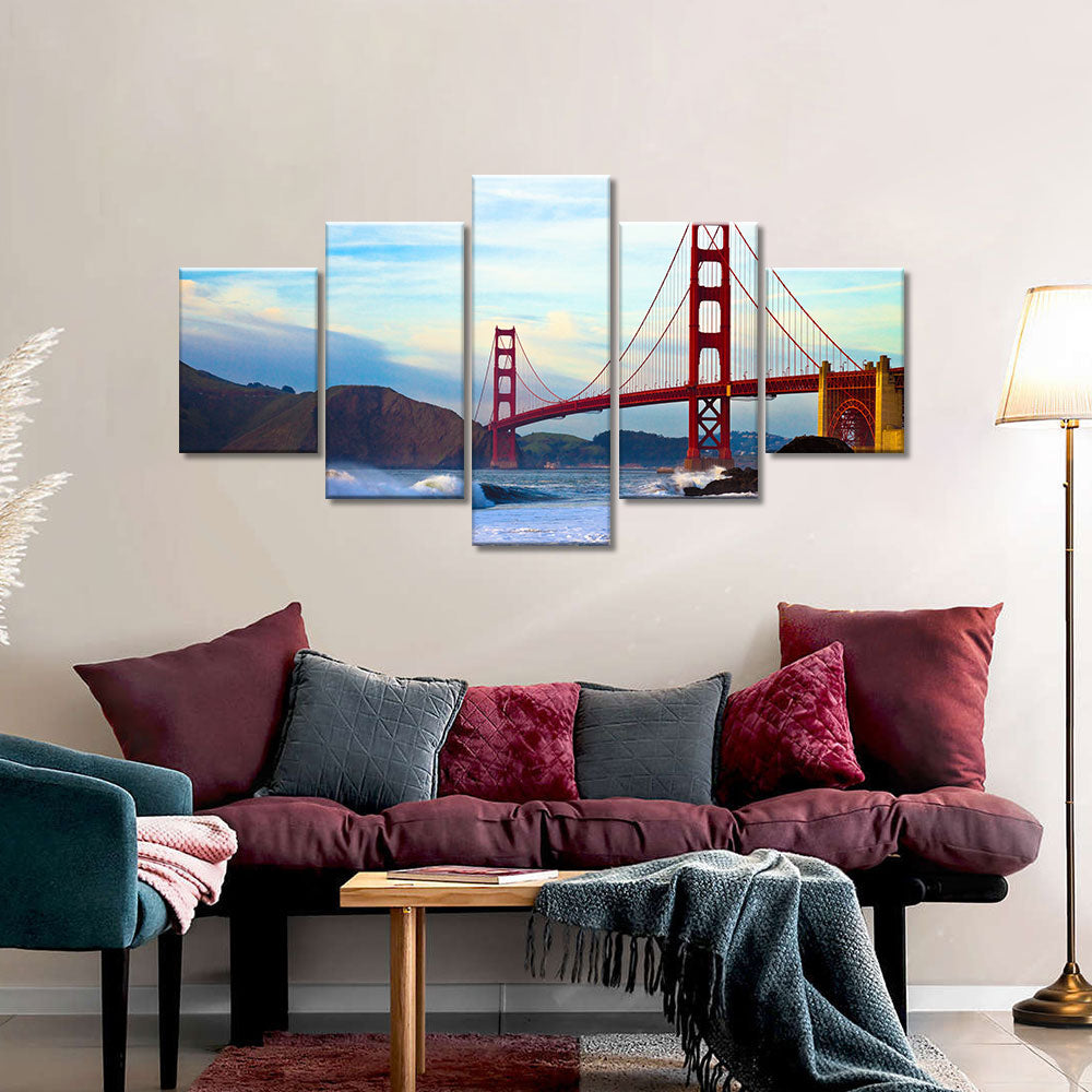 Golden Gate Bridge Canvas Wall Art