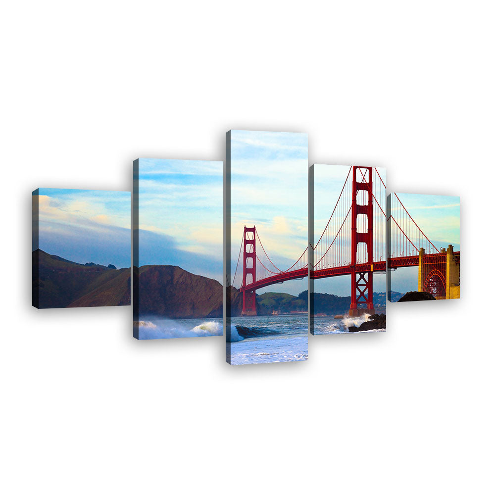 Golden Gate Bridge Canvas Wall Art