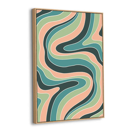 Groove Flow Canvas Wall Art