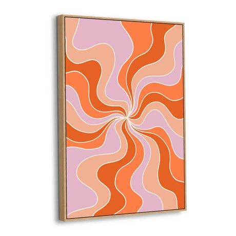 Groovy Bloom Canvas Wall Art