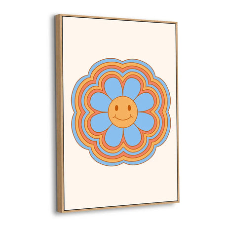 Groovy Blossom Canvas Wall Art