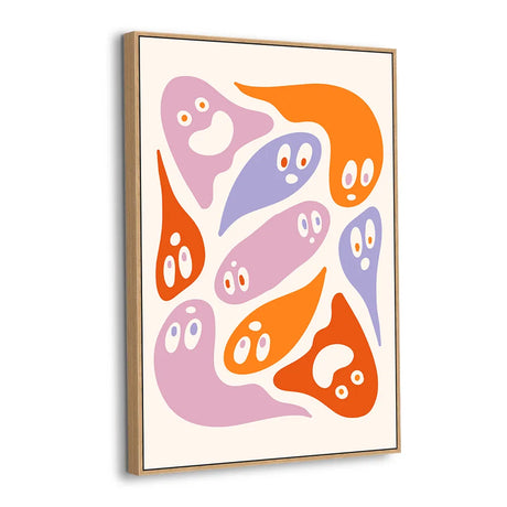Groovy Ghost Gang Canvas Wall Art