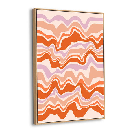 Groovy Horizons Canvas Wall Art