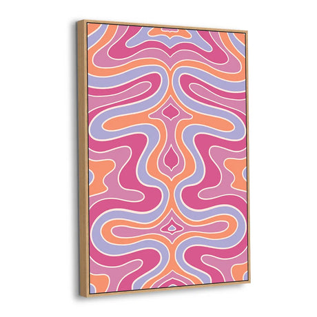 Groovy Mirage Canvas Wall Art