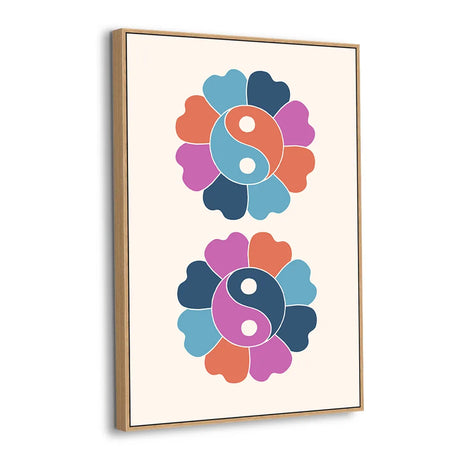 Harmony in Bloom Canvas Wall Art