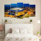 Johan Cruyff Arena Night View Amsterdam Canvas Wall Art