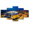 Johan Cruyff Arena Night View Amsterdam Canvas Wall Art