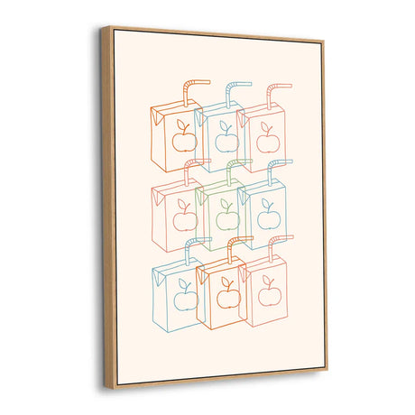 Juice Box Parade Canvas Wall Art
