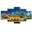 Kansas City Union Station Night View Canvas Wall Art