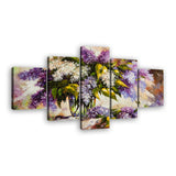 Lilac Bouquet Canvas Wall Art