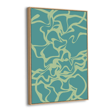 Liquid Serenity Abstract Canvas Wall Art