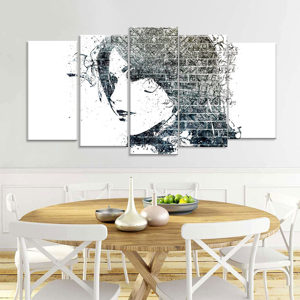 "Lost in Thought" Canvas Wall Art