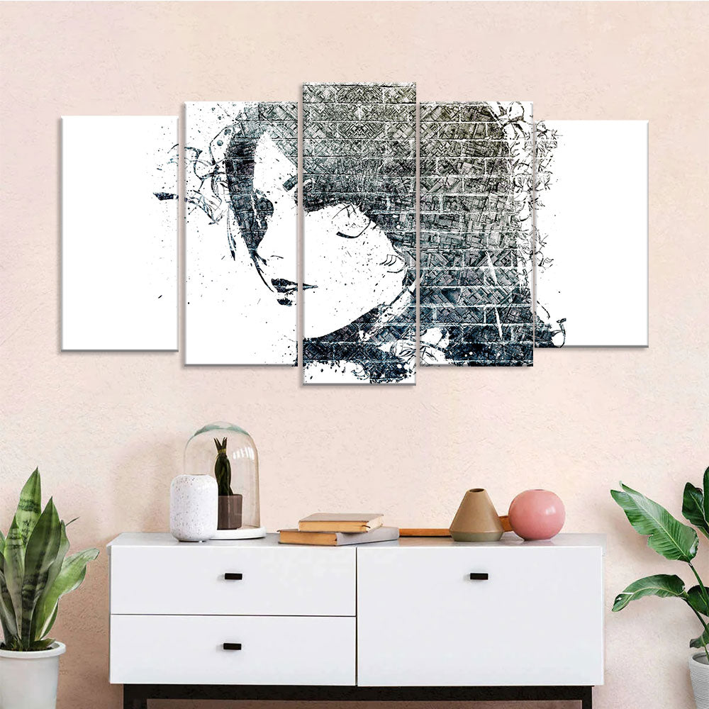 "Lost in Thought" Canvas Wall Art