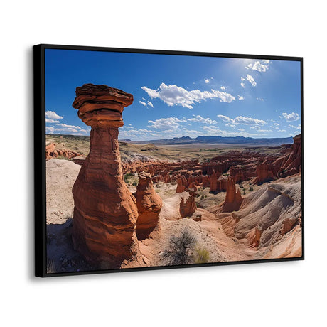 Majestic Desert Landscape Canvas Wall Art