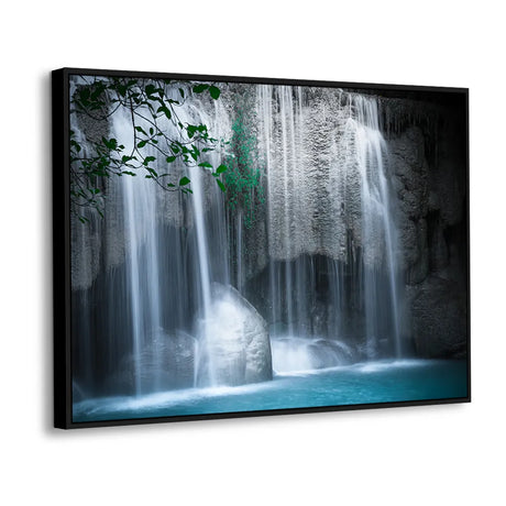 Midnight Falls Serenity Canvas Wall Art