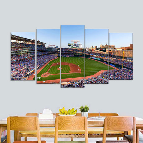 Minnesota Twins-Target Field Canvas Wall Art