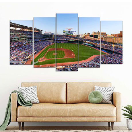 Minnesota Twins-Target Field Canvas Wall Art