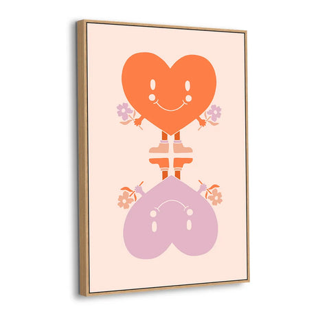 Mirror of Joy Canvas Wall Art