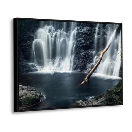 Moonshadow Falls Canvas Wall Art