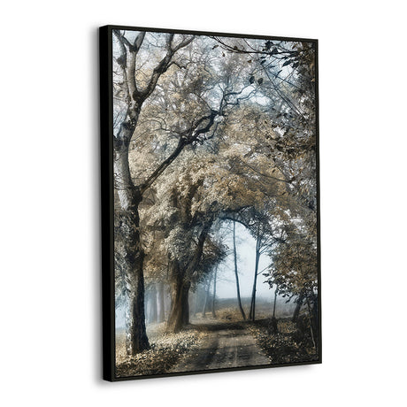 Mystic Autumn Path - Canvas Wall Art
