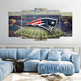 New England Patriots Stadium Canvas Wall Art