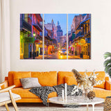 New Orleans Bourbon Street Canvas Wall Art
