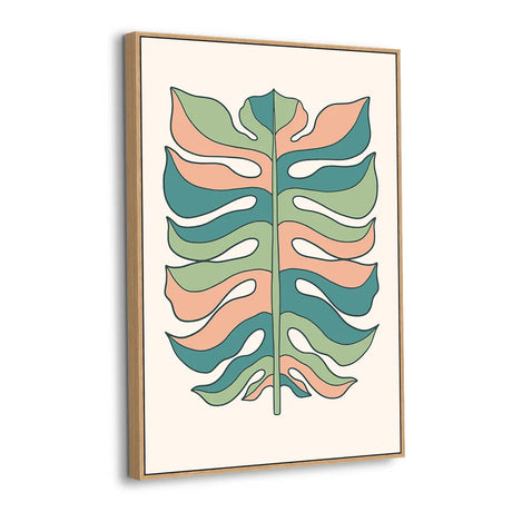 Palm Mirage Canvas Wall Art