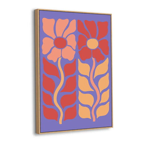 Petal Partners Canvas Wall Art