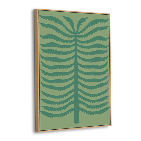 Playful Fern Dreams Canvas Wall Art