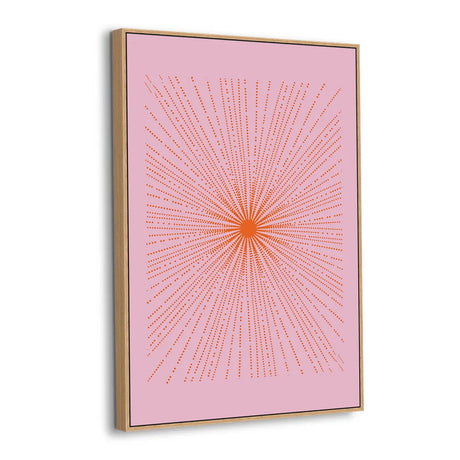 Radiant Pulse Canvas Wall Art