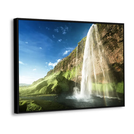 Seljalandsfoss Serenity Canvas Wall Art