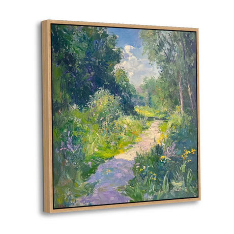 "Serene Pathway" Canvas Wall Art – Escape To Nature's Beauty