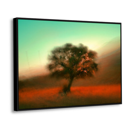 Serene Tree In The Mist – Canvas Wall Art